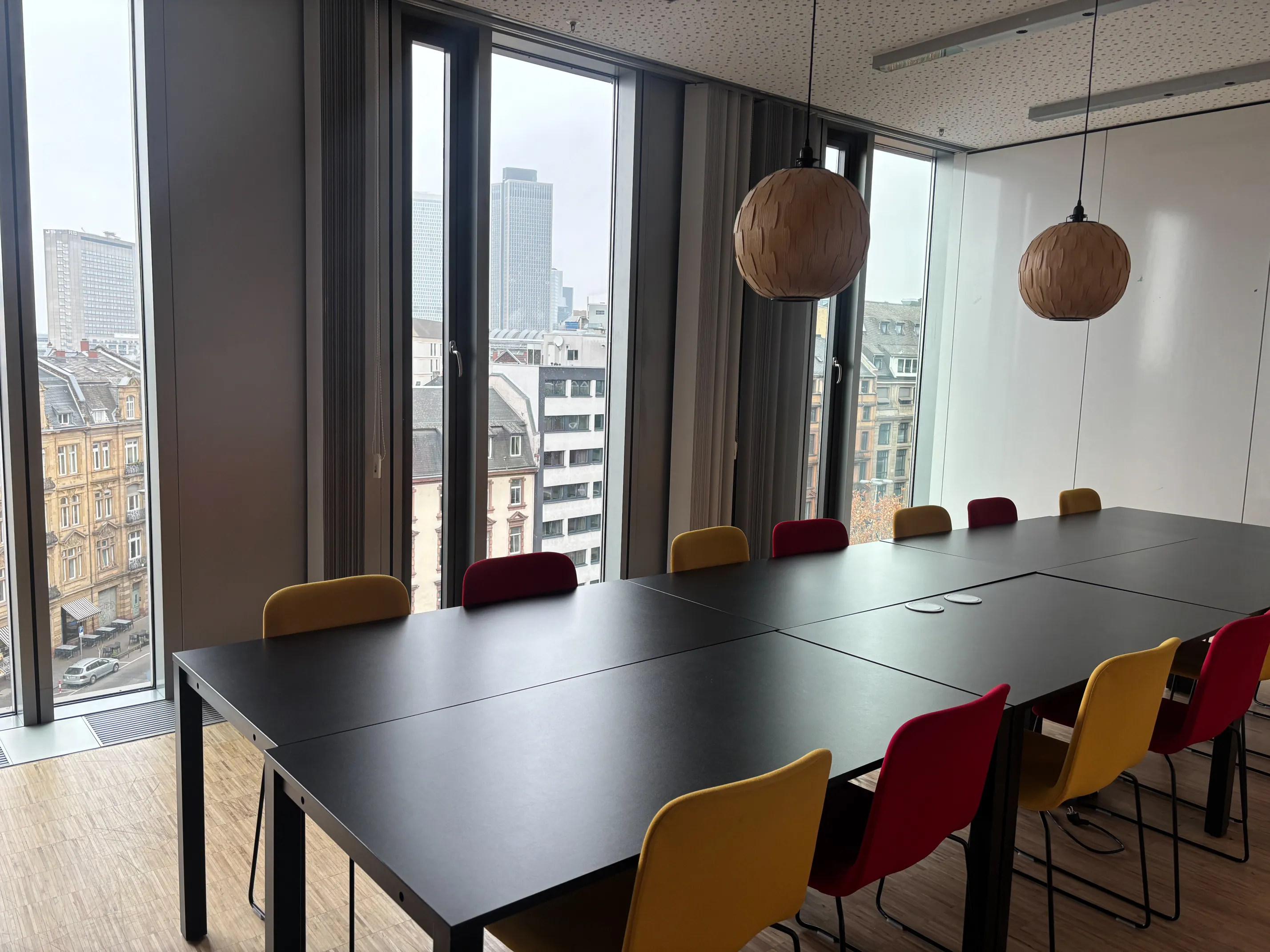Work area at Tribes Frankfurt Baseler